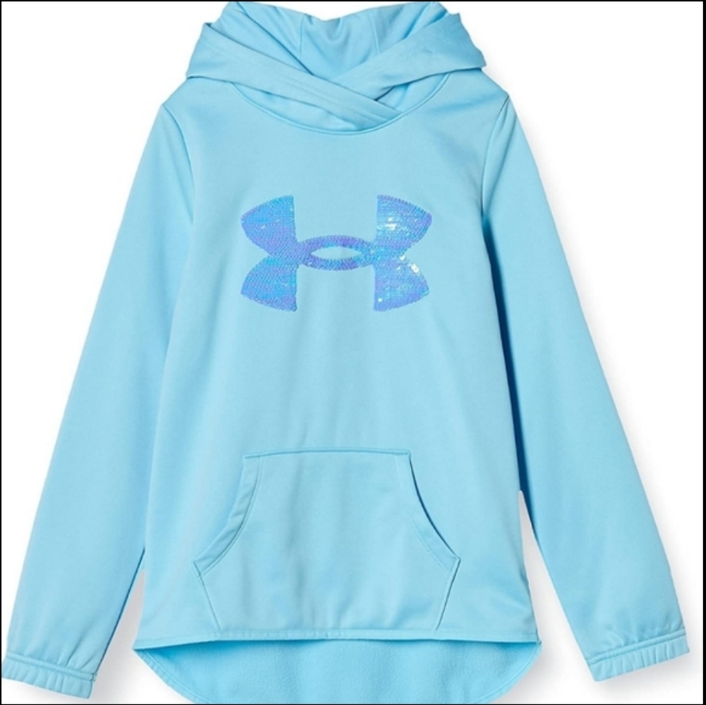 NWT Under Armour Logo Hoodie & Jogger Pants Matching Set Size Juniors XL